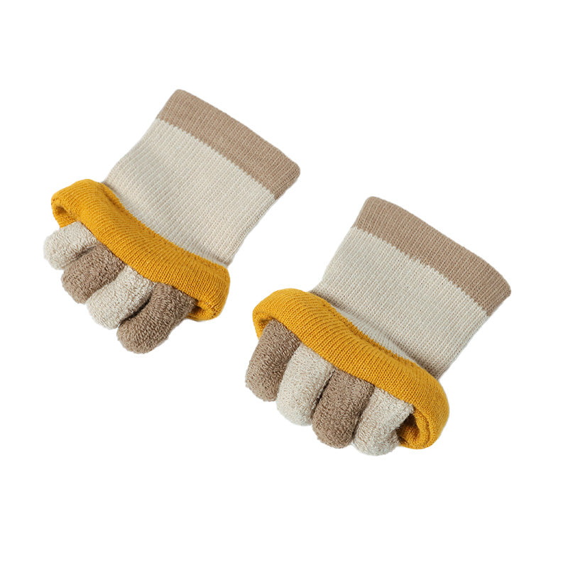 靴下 レディース ハーフソックス リラックスソックス 五本指ソックス ルームソックス 23-25cm つま先なしソックス 五本指