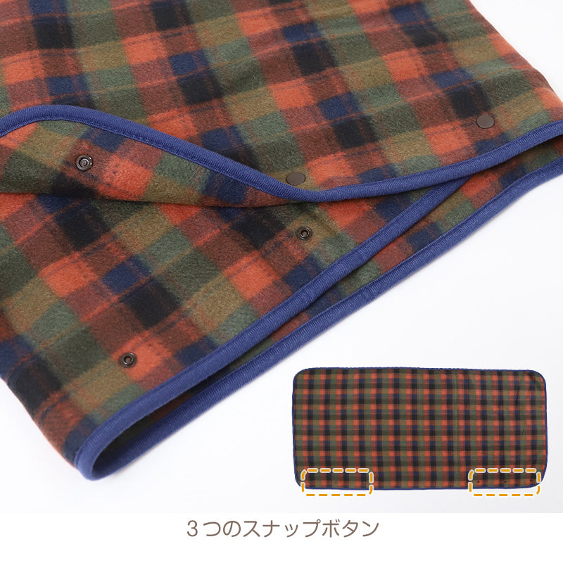 ブランケット 巻きスカート ひざ掛け かわいい おしゃれ 3way フリース あったか 巻スカート ハーフケット ひざかけ 軽い 約60×130cm フリース ポンチョ 膝掛け プレゼント 暖かい あったかい 可愛い 冷え対策 毛布