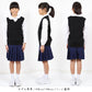 スクールベスト 小学生 ウール 洗える キッズ ニット ベスト 女子 男子 vネック 110cm～160cm 薄手 小学校 中学生 黒 紺 春 秋 冬 110 120 130 140 150 160 子供 無地 シンプル 制服ニット