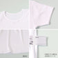 キッズ スリップ 半袖 子供 ペチコート インナー ワンピース 3分袖 110cm～160cm 女の子 120 130 140 150 女児 ジュニア 綿 下着 透け防止 アンダーウェア ドレス 着物 夏 シャツ ワンピース下 (在庫限り)