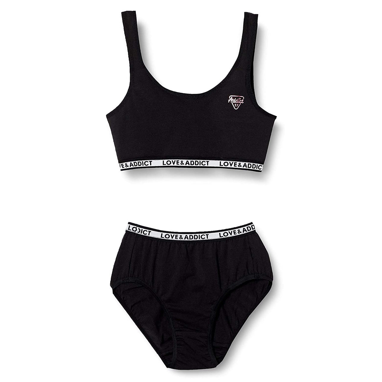 女児ショーツ ブラ ジュニア ハーフトップ ショーツセット 子供 150~165cm 下着 小学生 女の子 キッズ インナー 中学生 女子 ブラジャー 綿混 1 – すててこねっと本店