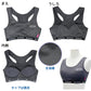 Outdoor ハーフブラ グレコタイプ カップ付き 150cm～165cm (アウトドア ハーフトップ スポブラ スポーツブラ メッシュ 女子 モールドカップ 150 160 165 チャコールグレー) (在庫限り)