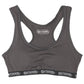 Outdoor ハーフトップ ハーフブラ カップ付き グレコタイプ 150cm～165cm アウトドア 女の子 スポブラ スポーツブラ 女子 モールドカップ 肌着 下着 子供 インナー 150 160 165 白 グレー