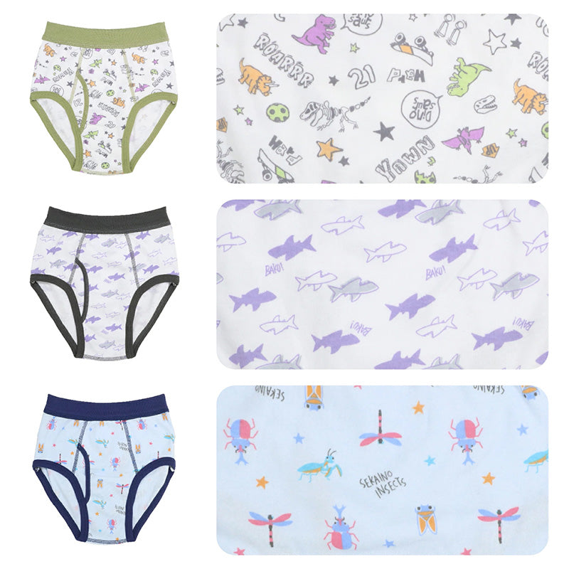 ブリーフ キッズ 男の子 パンツ 綿100％ 3枚組 下着 子供 インナー 100cm 110cm 120cm 130cm ジュニア 前開き コットン セット まとめ買い 肌にやさしい ストレッチ 快適 かわいい 通園 保育園 幼児 小学生