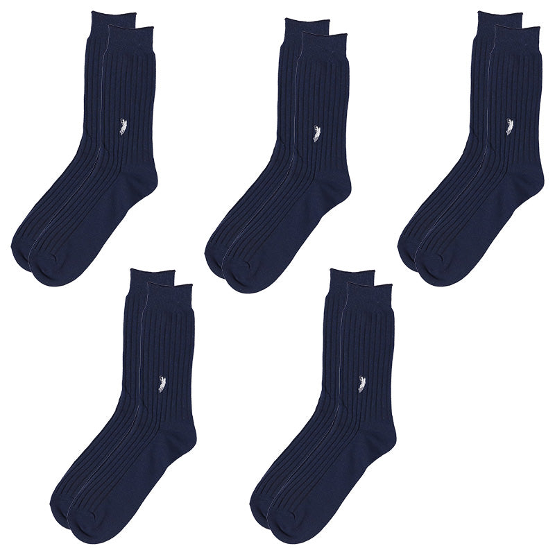 ビジネスソックス メンズ ソックス 紳士 POLO polo 大寸 5組セット 26 27 28 cm 綿混 靴下 吸汗 通気性 快適 フィット 無地 チェック 黒 ネイビー グレー 仕事用 デイリー 普段使い プレゼント 父の日 太リブ 大きいサイズ 5足セット まとめ売り