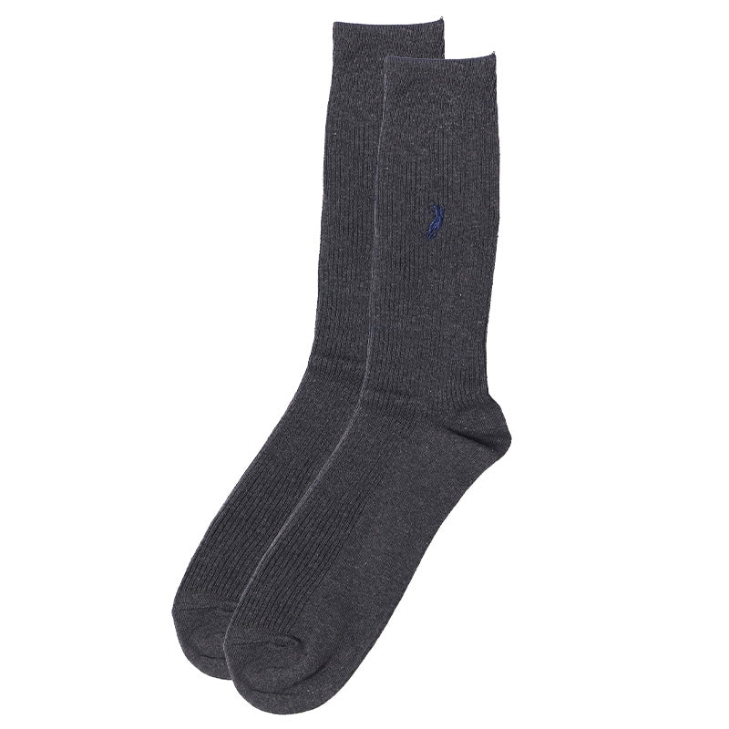 ビジネスソックス メンズ ソックス 紳士 POLO polo 25 26 27 cm 綿混 靴下 快適 フィット 無地 黒 ネイビー チャコール 仕事用 デイリー 普段使い プレゼント 父の日 リブソックス ワンポイント