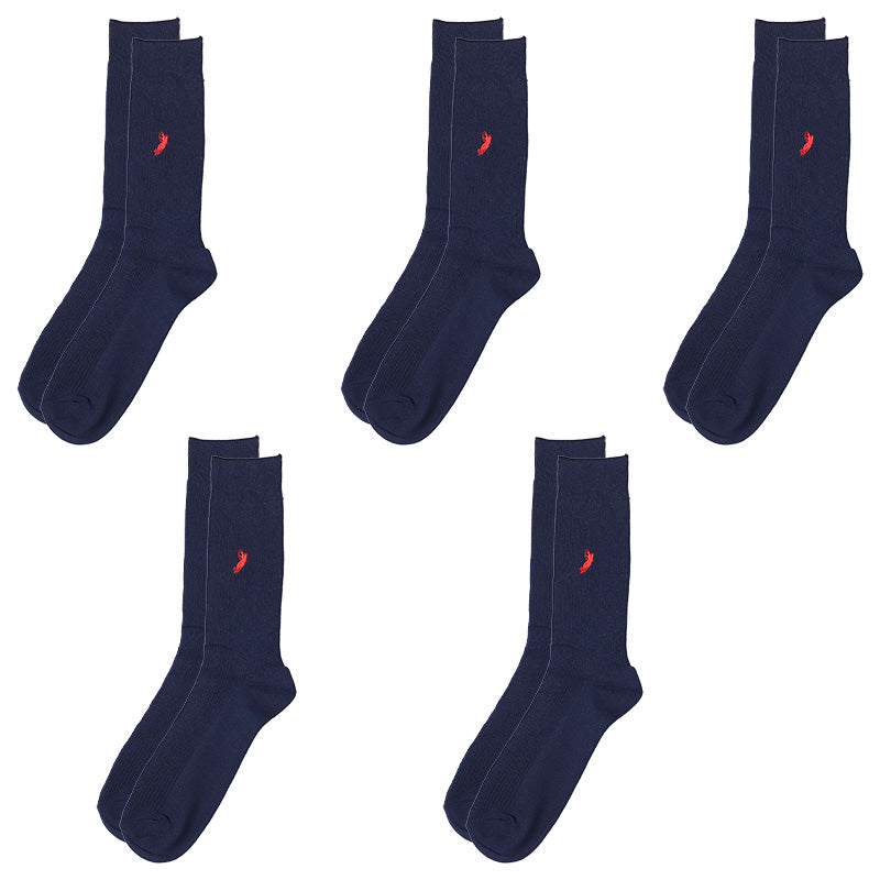ビジネスソックス メンズ ソックス 紳士 POLO polo 5足セット 25 26 27 cm 綿混 靴下 快適 フィット 無地 黒 ネイビー チャコール 仕事用 デイリー 普段使い プレゼント 父の日 リブソックス ワンポイント 5足セット 5足組 まとめ売り
