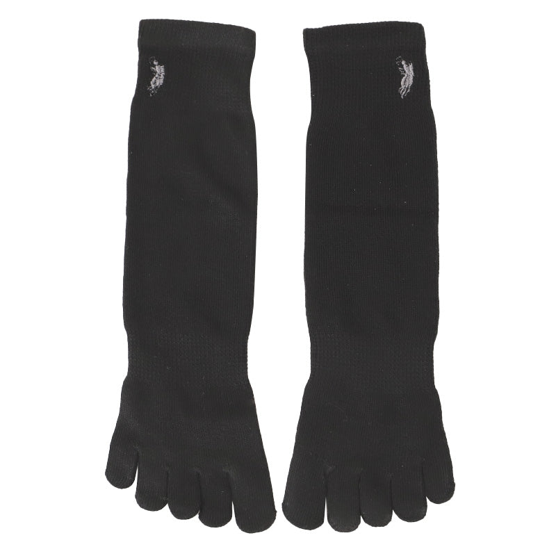 ビジネスソックス メンズ ソックス 5本指ソックス 紳士 POLO polo 25 26 27 cm 5本指 靴下 快適 フィット 無地 黒 ネイビー チャコール 仕事用 デイリー 普段使い プレゼント 父の日 ワンポイント