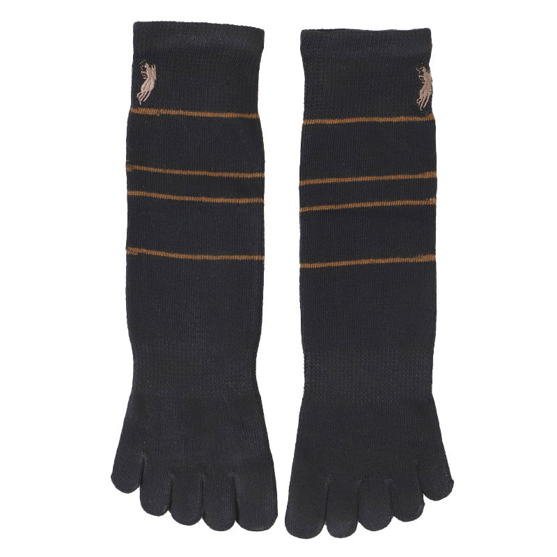 ビジネスソックス メンズ ソックス 5本指ソックス 紳士 POLO polo 25 26 27 cm 5本指 靴下 快適 フィット 無地 黒 ネイビー チャコール 仕事用 デイリー 普段使い プレゼント 父の日 ワンポイント