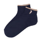 レディース ソックス 靴下 POLO ウエスタン スニーカー丈 刺繍 ワンポイント 22-24cm 23cm 24cm 底パイル ブラック ネイビー グレー モカ