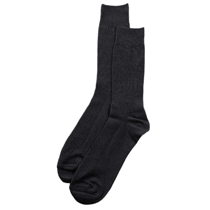 ビジネスソックス メンズ 靴下 大きいサイズ 26 27 28 cm 大きめ 大寸 リブ リブソックス 綿混 ビジネス 黒 グレー 白 通勤 仕事用 無地 リブ編み ビジカジ 立ち仕事 快適 フィット デイリー