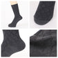 メンズ 靴下 クルーソックス メンズソックス 5足セット 25 26 27 cm クルー丈 履き口ゆったり すべり止め付き 口ゆったり ゆったり靴下 痛くなりにくい フローリング 介護 仕事用 在宅用 デイリー 滑り止め 病院用 使いやすい ビジネスソックス ブラック 黒 まとめ買い