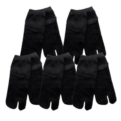 紳士 足袋ソックス 5足組 スニーカーソックス 足袋型 靴下 25-27cm メンズ スニーカー丈 タビ 足袋靴下 足袋型 くつ下 くつした 紳士用ソックス メンズソックス 5点セット 紳士用靴下