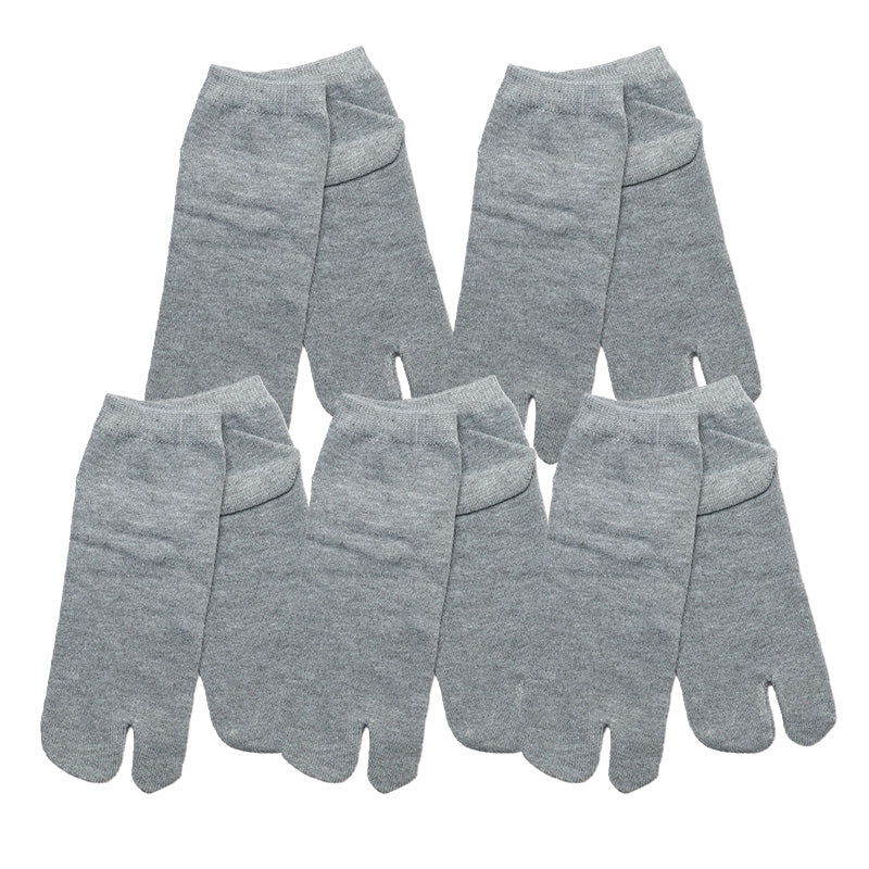 紳士 足袋ソックス 5足組 スニーカーソックス 足袋型 靴下 25-27cm メンズ スニーカー丈 タビ 足袋靴下 足袋型 くつ下 くつした 紳士用ソックス メンズソックス 5点セット 紳士用靴下