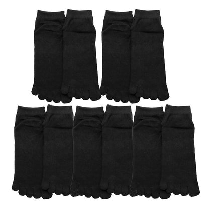 ソックス 5本指 靴下 5足組 スニーカー 紳士 25-27cm メンズ スニーカー丈 メンズ靴下 くつ下 くつした 紳士用ソックス メンズソックス くるぶし 紳士用靴下 締め付けない 快適 綿混 まとめ買い 5点セット