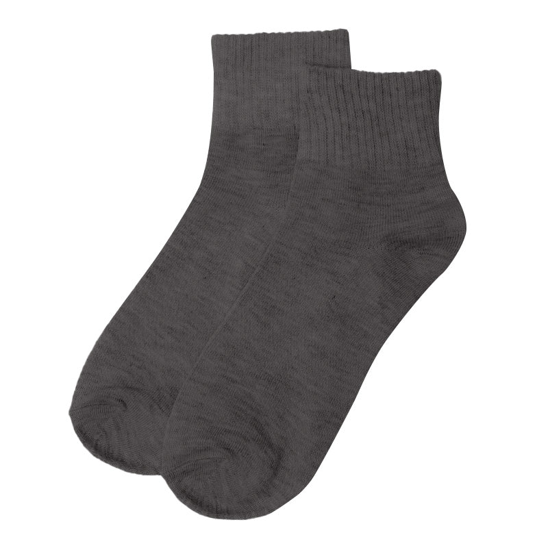 靴下 レディース クルーソックス 22～24cm 快適 靴下 無地 カラフル オールシーズン おしゃれ くつした くつ下 通気性 伸縮 クルー丈 婦人靴下 シンプル 可愛い