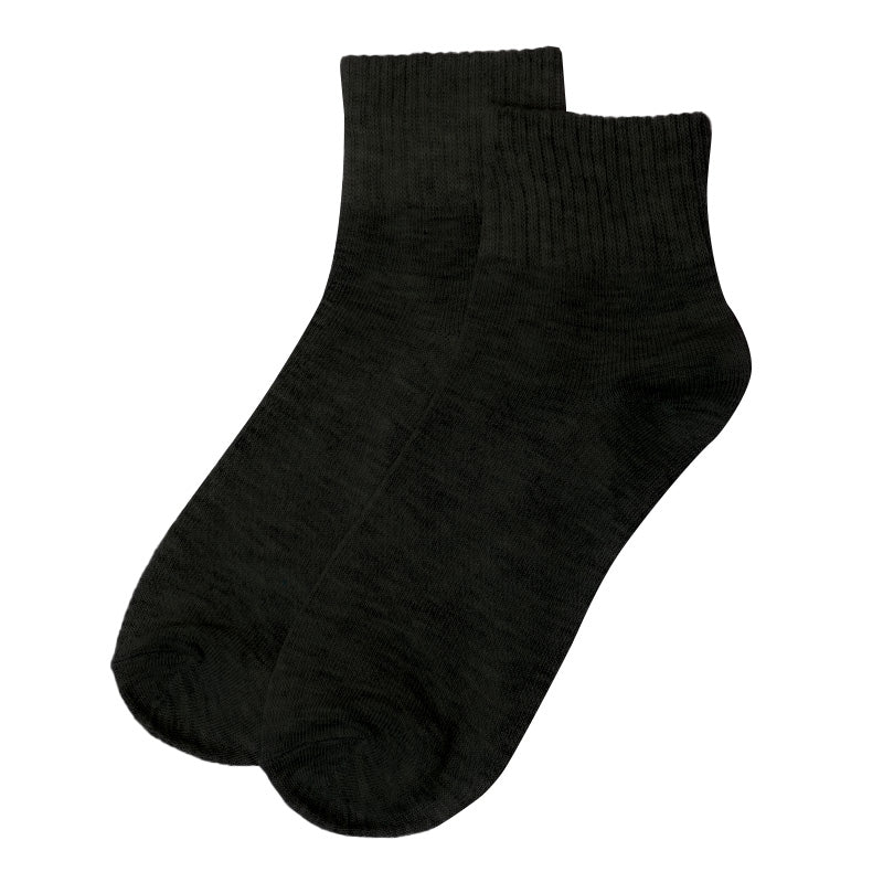 靴下 レディース クルーソックス 22～24cm 快適 靴下 無地 カラフル オールシーズン おしゃれ くつした くつ下 通気性 伸縮 クルー丈 婦人靴下 シンプル 可愛い