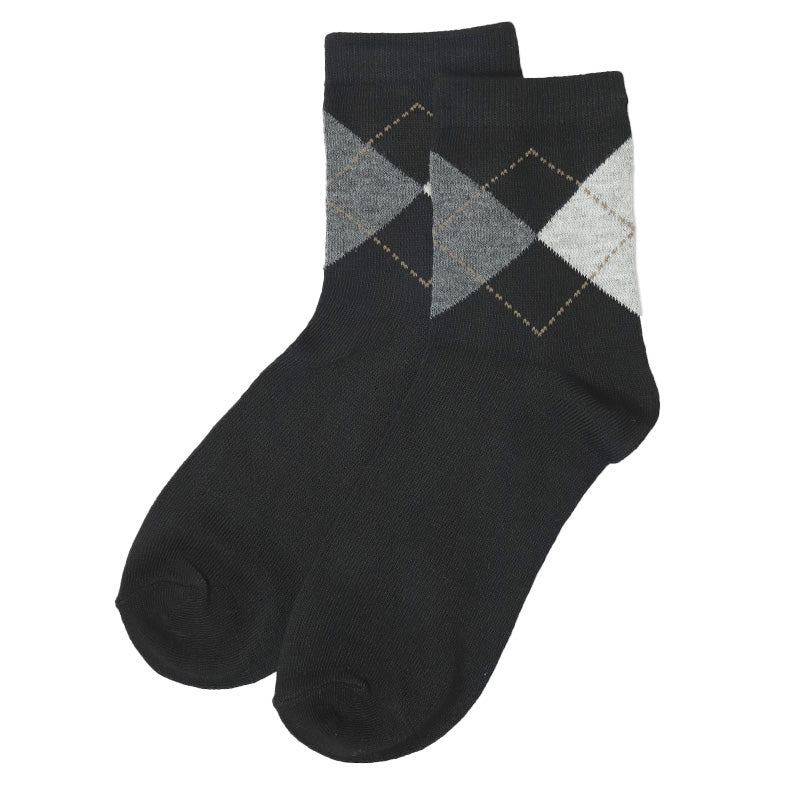 靴下 レディース クルーソックス 22～24cm 快適 靴下 無地 カラフル オールシーズン おしゃれ くつした くつ下 通気性 伸縮 クルー丈 婦人靴下 シンプル 可愛い