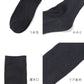 ハイソックス レディース リブ 靴下 5足セット 22 23 24cm ソックス 綿混 黒 ブラック シンプル