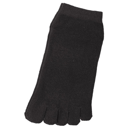 5本指ソックス レディース スニーカーソックス 薄手 靴下 アンクレット丈 22 23 24cm アンクル丈 5本指 ソックス 5本指靴下 五本指ソックス 綿混 黒 紺 ブラック ネイビー