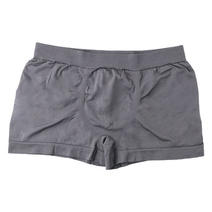 メンズ ボクサーパンツ フィット 前閉じ ストレッチ 下着 男性用 無地 M L LL M L LL 黒 ブラック灰色 グレー 前とじ 個包装