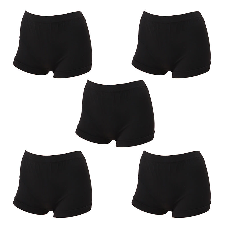 インナーパンツ 一分丈スパッツ 5枚セット 黒スパッツ スパッツ 一分丈 レギンス 1分丈スパッツ 高校生 中学生 M-L L-LL ジュニア 女の子 女子 オーバーパンツ 黒 スカート下 重ね履き