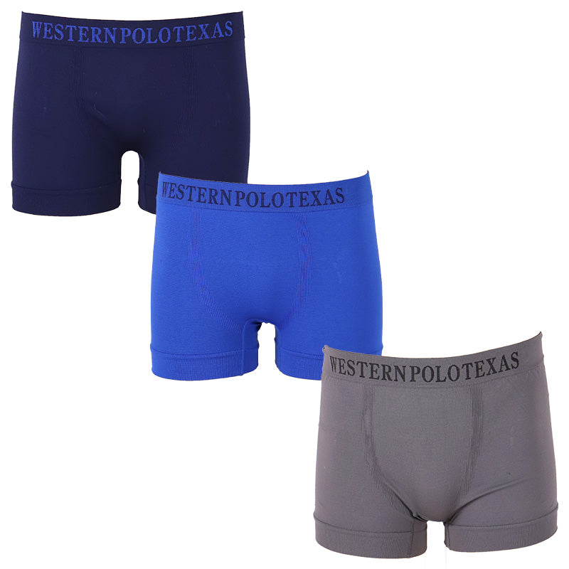 ボクサーパンツ メンズ 前閉じ ボクサー M L XL 下着 肌着 男性 紳士 インナー パンツ アンダーウェア 成形 立体設計 フィット 無地 ブラック アソート 3枚組 3枚セット