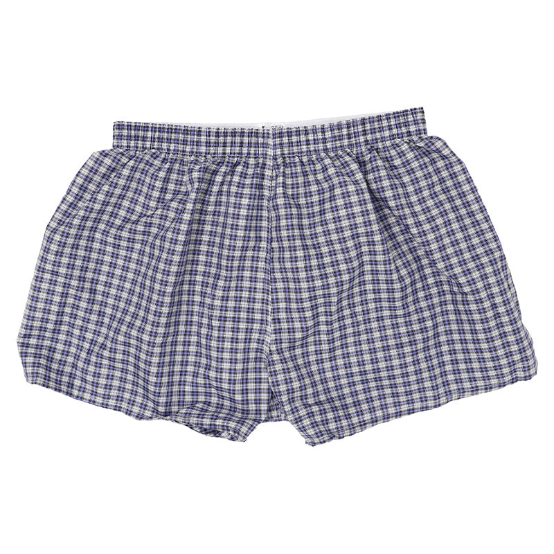 メンズ トランクス 前閉じ 前とじ パンツ チェック柄 下着 インナー M L LL 布帛 ポリエステル100 肌着 紳士 男性用 メンズ下着 総柄 アンダーウェア リラックス おしゃれ カジュアル ベーシック 普段使い 洗い替え さらさら ギフト 父の日 誕生日