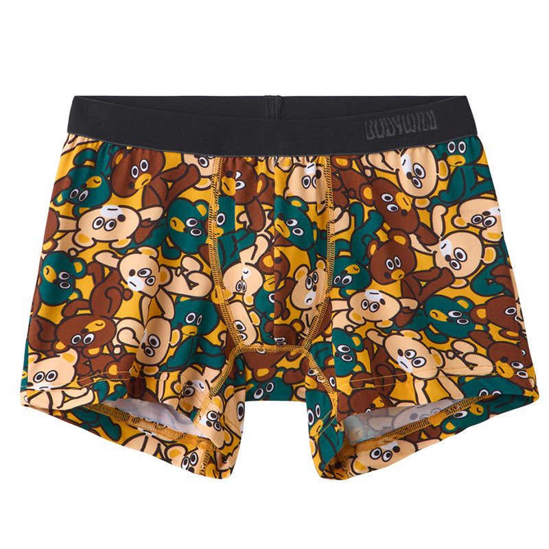 グンゼ ボディワイルド メンズ ボクサーパンツ BodyWild インナー パンツ M L 下着 パンツ インナー 男性用 ボクサー ストレッチ 快適 フィット おしゃれ グラフィック デザイン ブランド 人気 シンプル アンダーウェア デイリー ギフト プレゼント