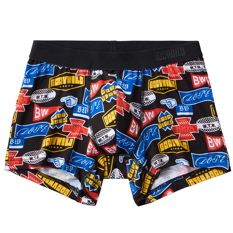 グンゼ ボディワイルド メンズ ボクサーパンツ BodyWild インナー パンツ M L 下着 パンツ インナー 男性用 ボクサー ストレッチ 快適 フィット おしゃれ グラフィック デザイン ブランド 人気 シンプル アンダーウェア デイリー ギフト プレゼント