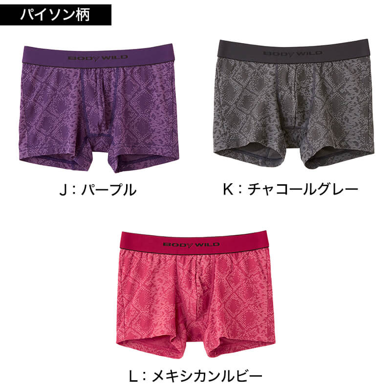 グンゼ ボディワイルド ボクサーパンツ メンズ インナー 下着 BodyWild M～LL (GUNZE BODYWILD 男性 紳士 メンズボクサー ボクサーブリーフ インナーウェアー カジュアル 前とじ M L LL) (在庫限り)