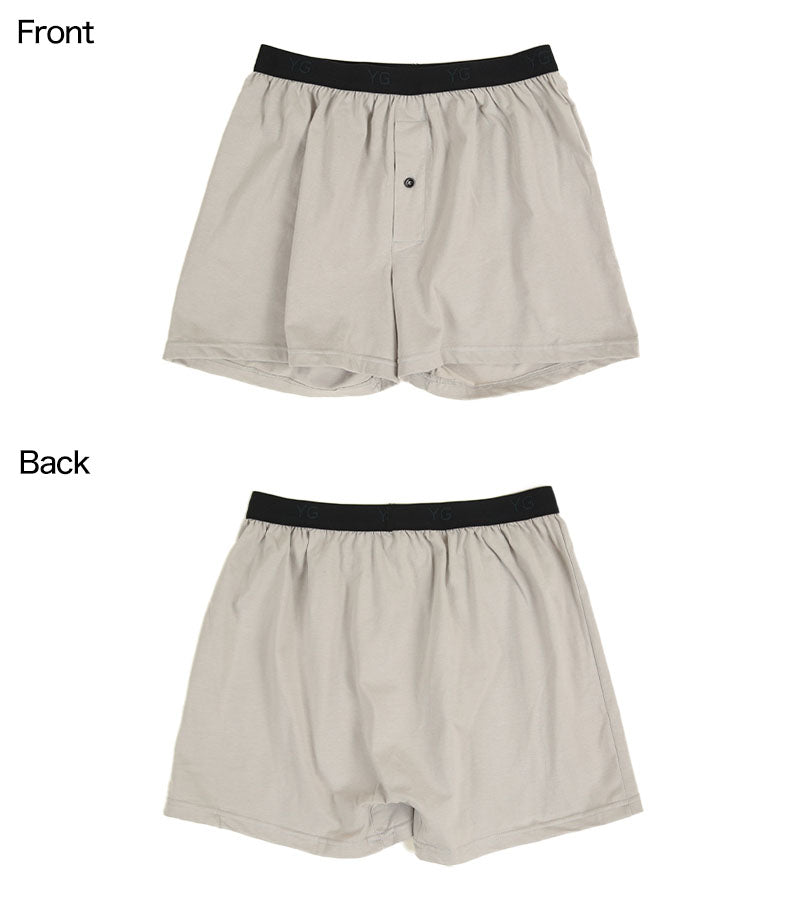 グンゼ YG メンズ トランクス ニット 綿100％ 下着 パンツ 男性 2枚セット M～LL (GUNZE YG ニットトランクス インナー インナーウェアー 前あき 柔らか ゆったり 肌着 ソフト M L LL) (在庫限り)