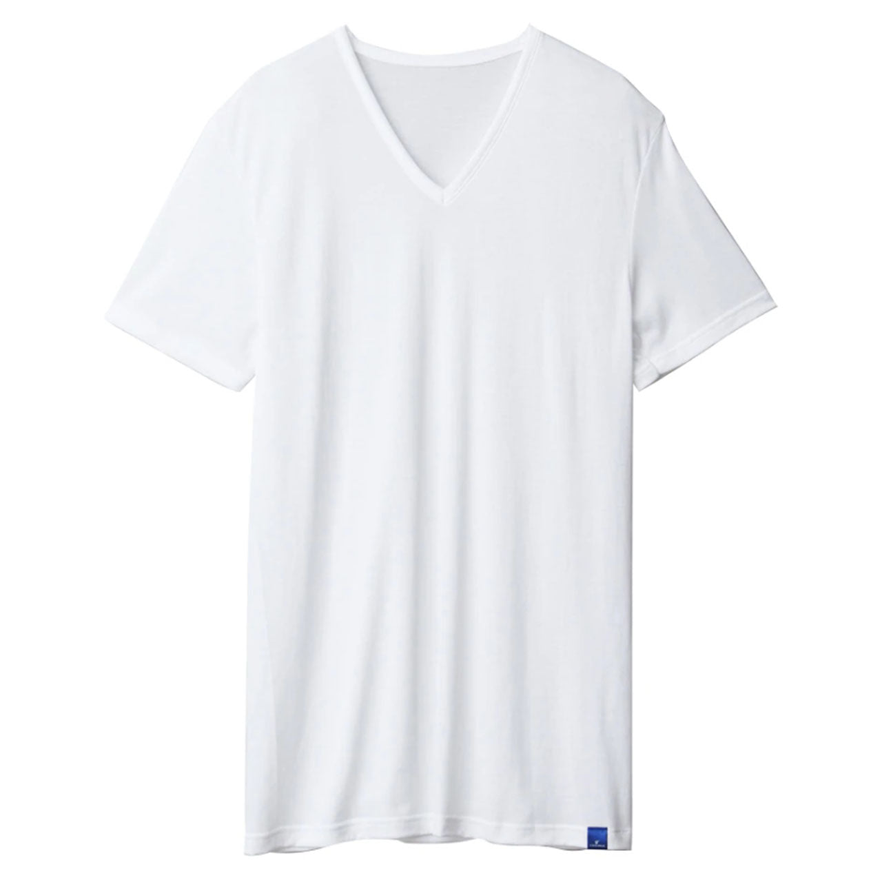 グンゼ インナー メンズ 半袖 Vネック Tシャツ 冷感 M～LL GUNZE COOLMAGIC 吸汗速乾 消臭 肌着 夏 下着 部屋干し ひんやり