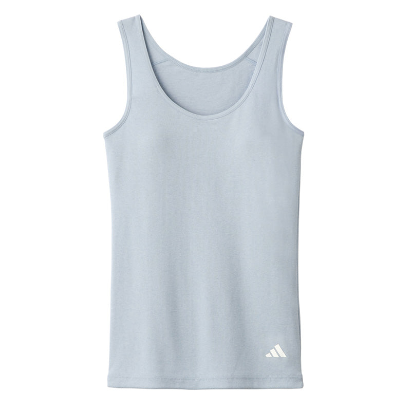 アディダス タンクトップ パッド付き 子供 グンゼ ジュニア キッズ 綿混 150cm 160cm 165cm adidas 黒 白 青 女子 女の子 女児 肌着 下着 インナー パッド付 ブラタンクトップ スポーツ 中学生 カップ付きインナー 小学生