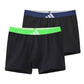 アディダス 男の子 インナー ボクサーブリーフ 下着 ジュニア ボーイズ グンゼ 140 150 160 170 cm adidas 子供用 キッズ 2枚組 綿 ストレッチ 通学 部活 体育 普段使い スポーツ ブランド シンプル かっこいい 快適 動きやすい 吸汗 通気性 成長期