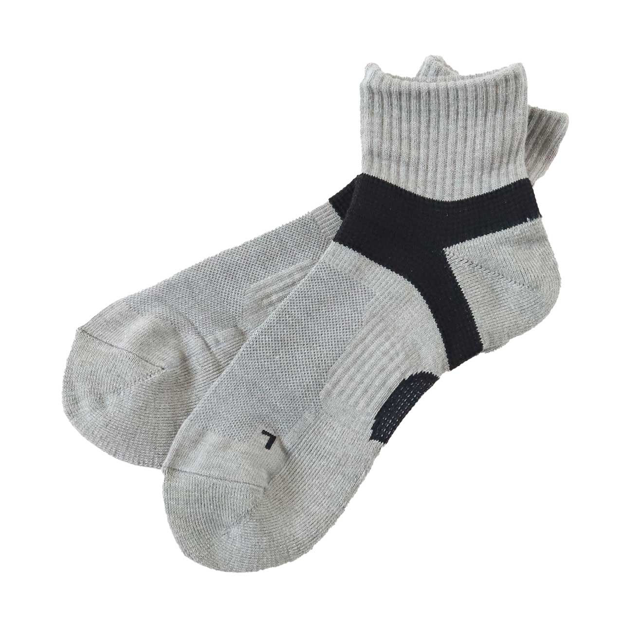 グンゼ メンズ 靴下 スポーツ ショートソックス 25-27cm ショート丈 ソックス アーチサポート 消臭 速乾 GUNZE アクティブスタイル 男性 紳士 ソックス ニオイ対策 汗対策 立ち仕事 運動 ウォーキング