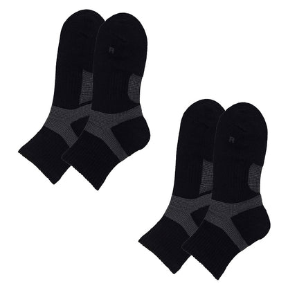 グンゼ アクティブスタイル メンズ ショートソックス 靴下 2足セット 25 26 27 cm ソックス ショート クルー アーチサポート 足首サポート 甲メッシュ クッション 吸汗速乾 抗菌防臭 ランニング ウォーキング ジム 通勤 通学 男性 運動用 ムレにくい まとめ買い