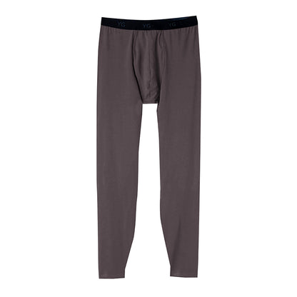 グンゼ YG メンズ タイツ 綿 厚手 秋冬 前開き スパッツ M～LL GUNZE 男性 下着 レギンス あったか インナー パッチ 股引 ウォームタイツ ステテコ 防寒 紳士 M L LL (在庫限り)