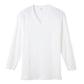 グンゼ YG tシャツ メンズ 長袖 綿100% あったか インナー 9分袖 Vネック M～LL (厚地 厚手 暖かい 男性 下着 肌着 コットン 綿 V首 アンダーウェア GUNZE)