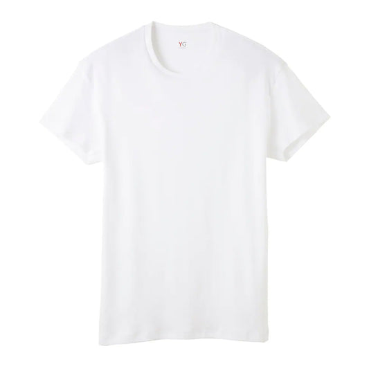 グンゼ YG tシャツ メンズ 半袖 綿100% あったか インナー クルーネック M～LL 厚地 厚手 暖かい 男性 下着 肌着 コットン 綿 丸首 アンダーウェア GUNZE