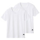 アディダス キッズ tシャツ 男の子 半袖 下着 インナー 丸首 クルーネック 2枚組 グンゼ 140 150 160 170 cm 肌着 子供 吸汗 速乾 男子 シャツ 白 黒 子ども ジュニア adidas さらさら 洗い替え