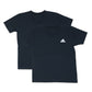 アディダス インナー 半袖 キッズ vネック tシャツ 子供 2枚組 140～170cm 下着 男の子 肌着 シャツ 白 黒 子ども ボーイズ ジュニア adidas (在庫限り)