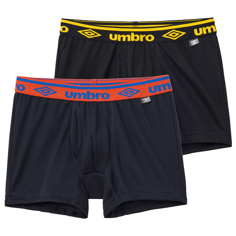 グンゼ umbro ボクサーブリーフ 2枚組 前開き M～LL (アンブロ メンズ パンツ ボクサーブリーフ 下着 インナー 綿 吸汗速乾)