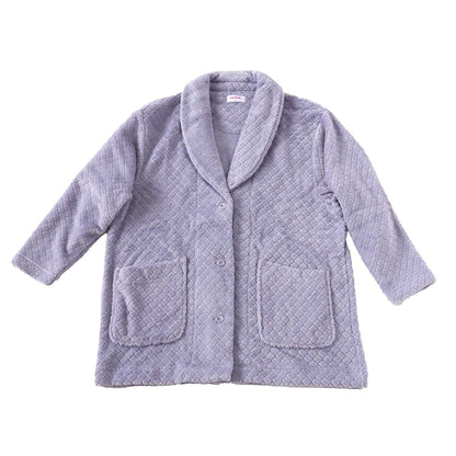 グンゼ パジャマ 羽織物 ボア起毛 婦人ジャケット S～L (GUNZE ボア 起毛 秋 冬 暖かい 冷え もこもこ ルームウェア プレゼント S M L 敬老の日 ギフト 母の日) (送料無料)