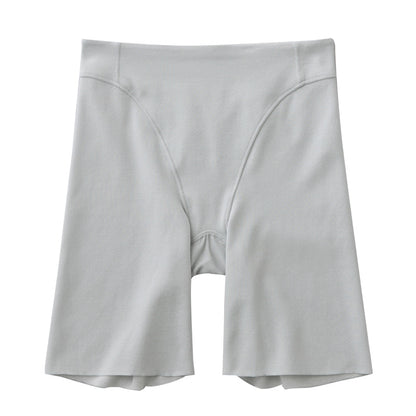 KIREILABO Fitte ロングガードル M L LL キレイラボ フィッテ オーガニックコットン レディース ショーツ インナー 敏感肌 転写プリント タグレス 黒 ベージュ 肌色 パープル 紫