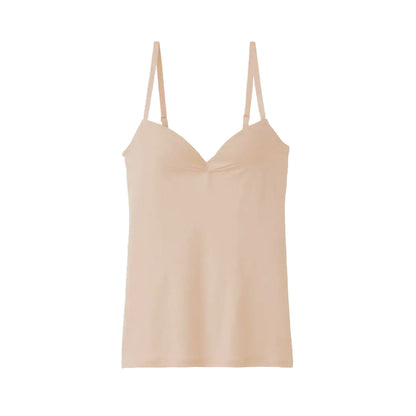 グンゼ COOLMAGIC 着る日焼け止め ブラキャミソール M～LL (レディース キャミソール ブラ ブラトップ 肌着 下着 シャツ 夏 綿 速乾 UVカット COOLMAGIC) (在庫限り)