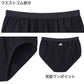 アディダス ハーフショーツ ジュニア 2枚組 140～165cm (子供 キッズ adidas ショーツ 女の子 インナー 下着 パンツ 綿混 無地 スポーツ 女児 グンゼ 140 150 160 165) (在庫限り)