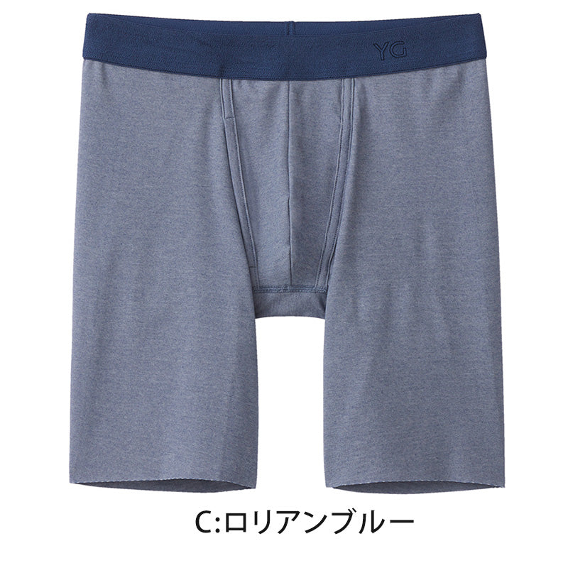 グンゼ yg ロング ボクサーパンツ メンズ ネクストラ 前あき M