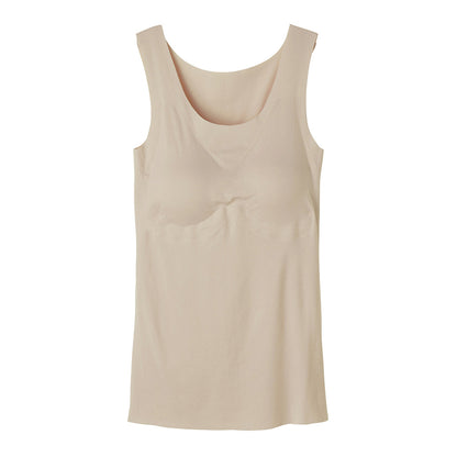 グンゼ キレイラボ タンクトップ カップ付き ブラトップ レディース M～3L 下着 肌着 パッド付き オーガニックコットン 綿 インナー 敏感肌