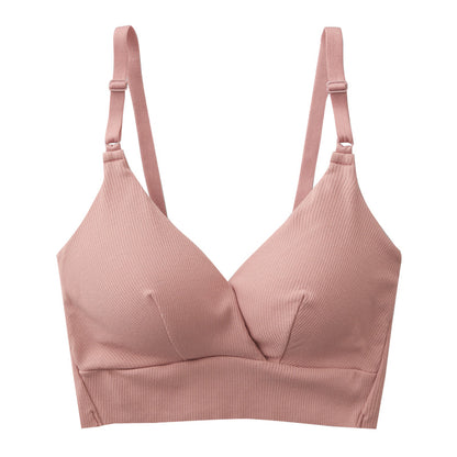 グンゼ レディース Fitte リブ ブラレット ブラジャー ブラ ノンワイヤー M～LL (GUNZE 下着 アンダーウェア キレイラボ フィッテ オーガニックコットン インナー 敏感肌 締め付けない) (在庫限り)